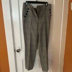 Veronica Beard suit pants with sailor buttons - size 12